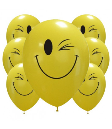 Palloncini Wink smiles - Ø 30cm - 100 pezzi