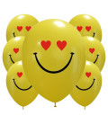 Palloncini Hearts smiles - Ø 30cm - 100 pezzi