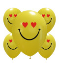 Palloncini Hearts smiles - Ø 30cm - 50 pezzi