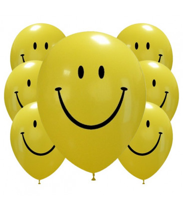 Palloncini Happy smiles - Ø 30cm - 100 pezzi