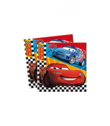 Cars RSN - Tovaglioli 33x33 cm - 20 pezzi