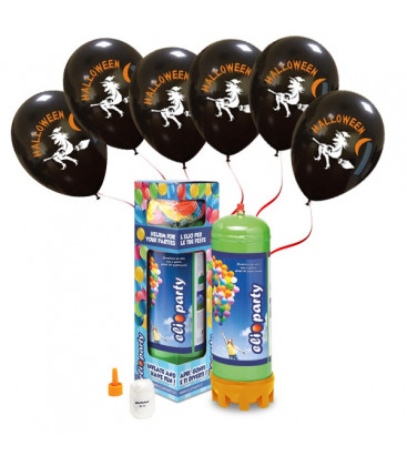 Kit Elio MEDIUM + 16 palloncini Strega - Ø 27 cm