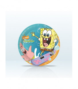 SpongeBob - Piatto 23 cm - 10 pezzi