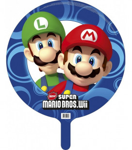 Super Mario - Pallone Foil - Ø 45 cm