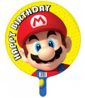 Super Mario - Happy Birthday Foil - Ø 45 cm