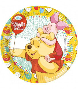 Winnie the Pooh - Piatto 23 cm - 8 pezzi